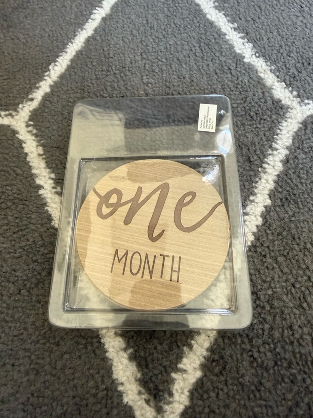 Wooden Baby Monthly Milestone Discs - Picture 4 of 4